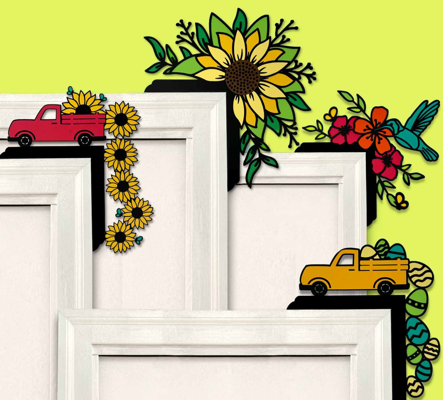 Botanical Door Toppers